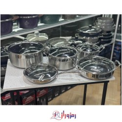 سرویس قابلمه 10 پارچه لیزری لایف اسمایل P-18